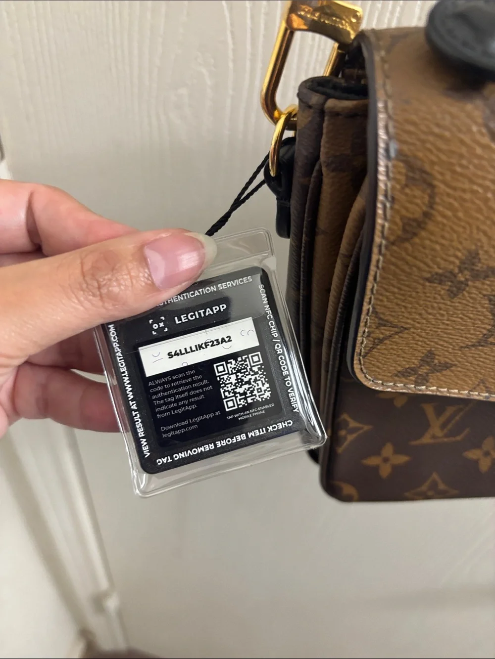 Louis Vuitton Brown Two-Tone Monogram Crossbody Bag